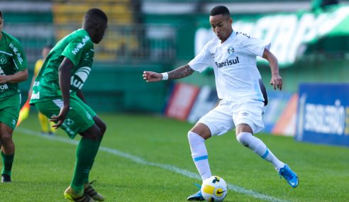 Chapecoense e Grêmio empatam pelo Brasileiro Sub-20