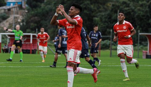 Internacional goleia Caxias novamente e está nas quartas do Gaúcho Sub-20