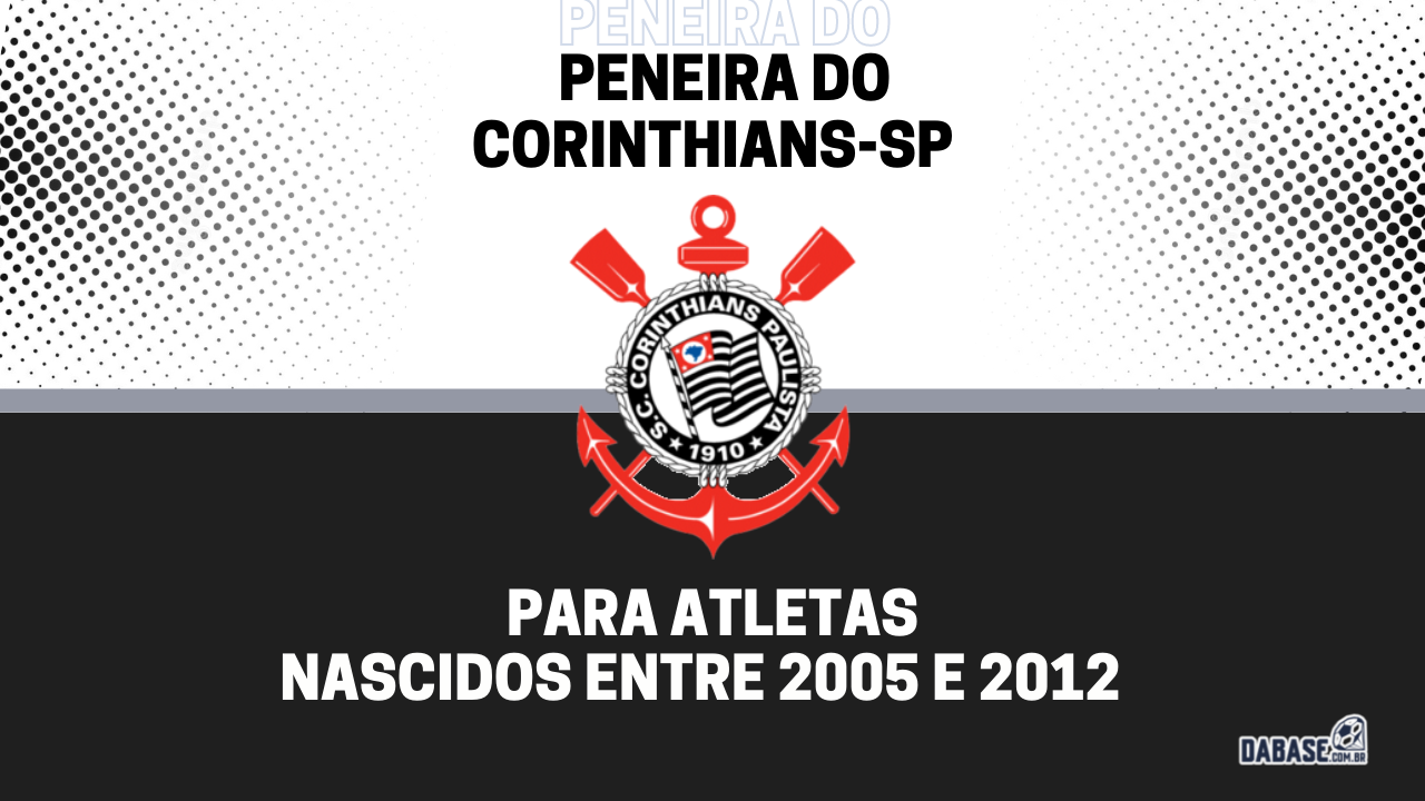 Corinthians-SP realizará peneira para quatro categorias