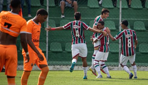 Fluminense goleia Nova Iguaçu e vai à semifinal do Carioca Sub-20