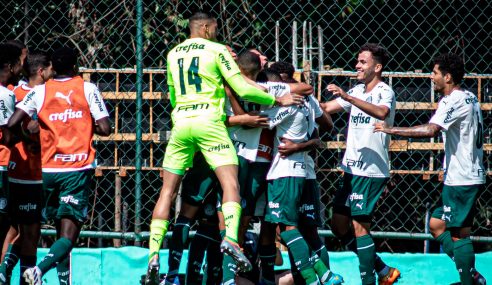 Palmeiras goleia Cruzeiro fora de casa em estreia no Brasileiro Sub-20