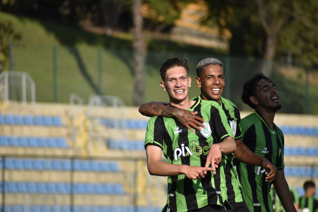 América-MG aplica goleada por 5 a 0 no Fortaleza em estreia no Brasileirão Sub-20