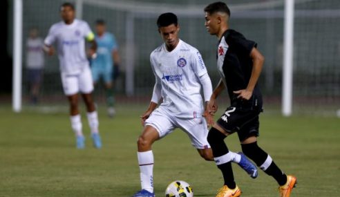 Vasco vence o Bahia fora de casa na ida da semifinal da Copa do Brasil Sub-17