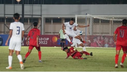 Laos é o líder isolado do Grupo B da AFF Sub-19