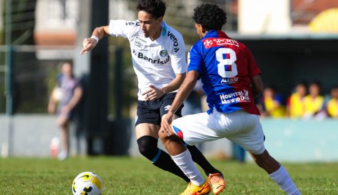 Paraná põe fim à invencibilidade do Grêmio no Brasileiro de Aspirantes