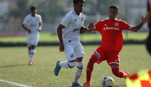 Santos goleia Internacional pelo Brasileiro Sub-20