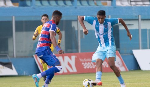 Fortaleza estreia no Brasileiro de Aspirantes com vitória fora sobre o Paysandu