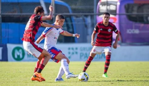 Flamengo goleia Bahia pelo Brasileiro Sub-20