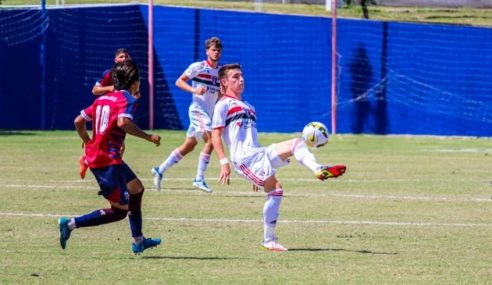 São Paulo vence Fortaleza e entra no G-4 do seu grupo no Brasileiro Sub-20