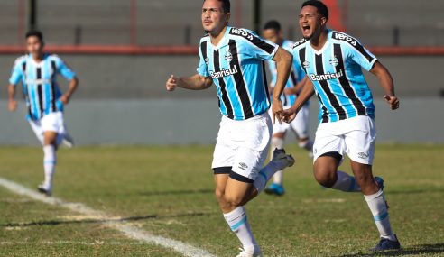 Grêmio bate Garibaldi fora de casa na ida das quartas do Gaúcho Sub-20