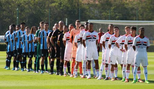 São Paulo goleia Grêmio em estreia no Brasileiro Sub-17