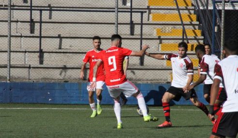 Internacional e Flamengo empatam na ida das quartas do Brasileiro Sub-20