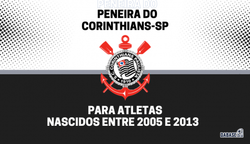 Corinthians-SP abre inscrições para peneira em Itaquaquecetuba