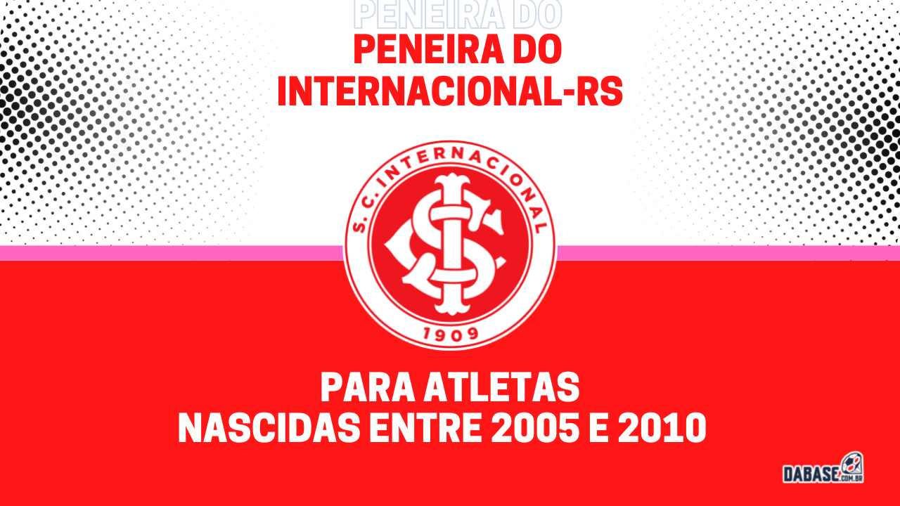 Internacional-RS realizará peneira para duas categorias