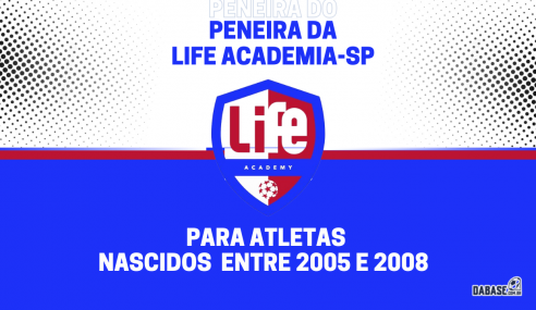 Life Academia-SP realizará peneira para duas categorias