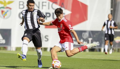 Benfica vence mais uma no Torneio de Abertura da Liga Revelação