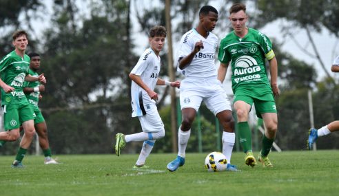 Chapecoense e Grêmio empatam pelo Brasileiro Sub-17