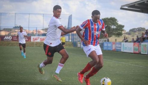 Flamengo goleia Bahia fora de casa em estreia no Brasileiro Sub-17