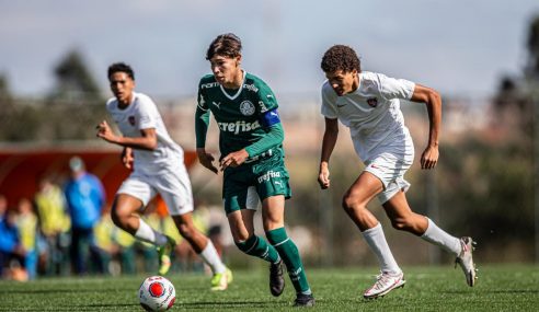 Palmeiras derrota Desportivo Brasil e segue 100% na 3ª fase do Paulista Sub-15
