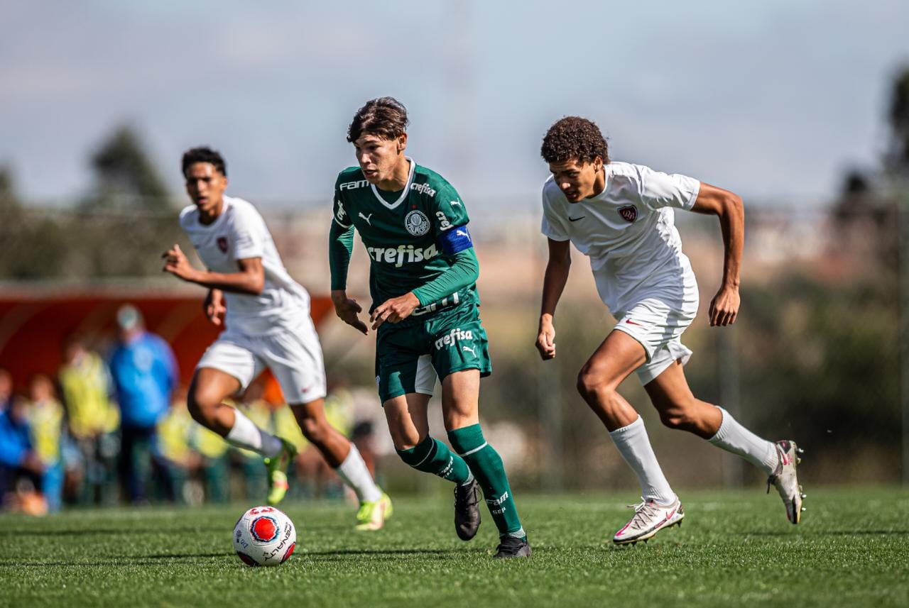 Palmeiras derrota Desportivo Brasil e segue 100% na 3ª fase do Paulista Sub-15