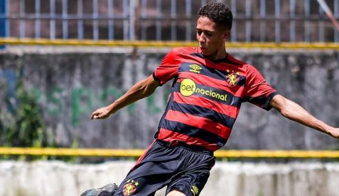 Sport goleia e segue líder do Pernambucano Sub-15