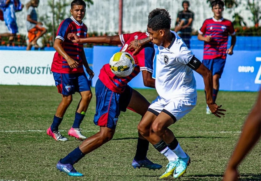 Fortaleza e Botafogo ficam no empate pelo Brasileiro Sub-17