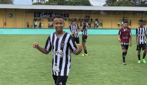 Atlético goleia Cruzeiro pelo Mineiro Sub-14