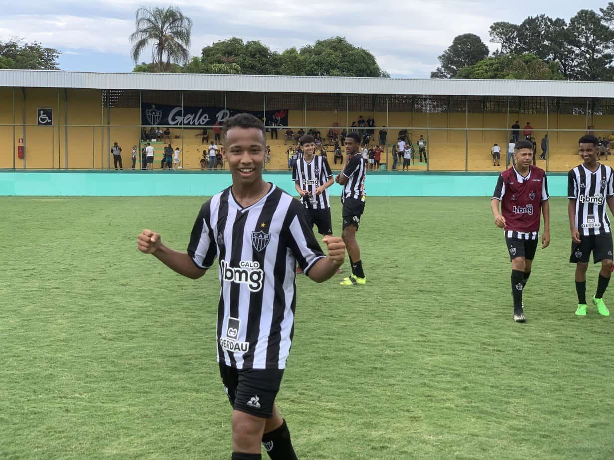 Atlético goleia Cruzeiro pelo Mineiro Sub-14