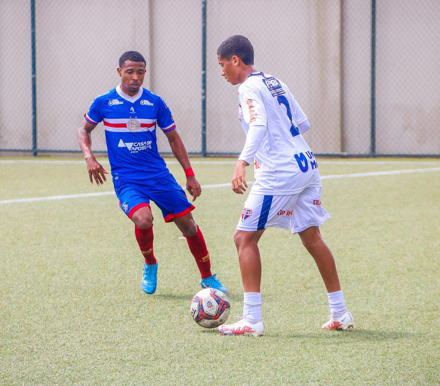 Bahia aplica goleada fora de casa na partida de ida da final do Baiano Sub-15