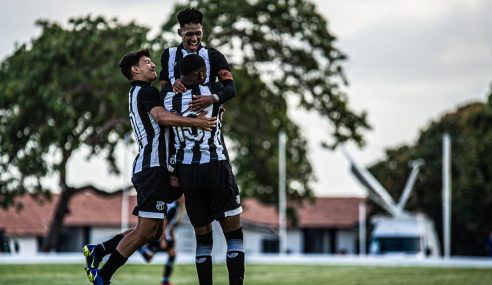 Ceará goleia e fica com a última vaga nas semifinais da Copa do Brasil Sub-20