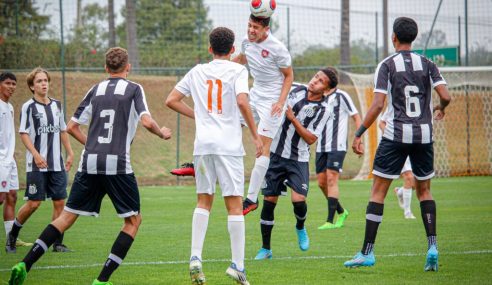 Desportivo Brasil e Santos ficam no zero na ida das quartas do Paulista Sub-15