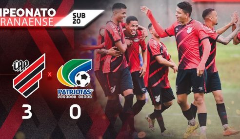 Athletico goleia e está nas semifinais do Paranaense Sub-20