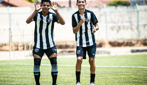 Ceará vence clássico e assume ponta isolada no Cearense Sub-15