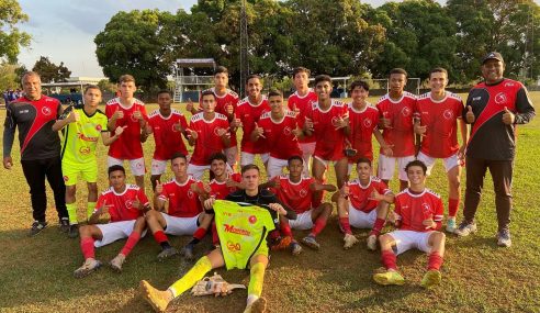 Brasília vence o Maringá no jogo de ida das quartas de final do Candango Sub-17