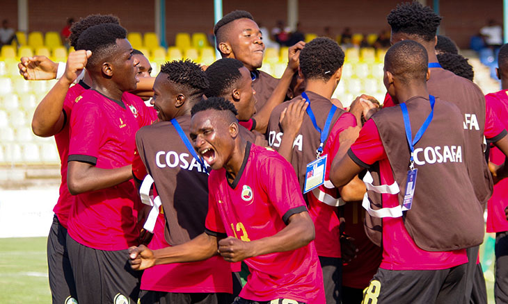 Moçambique e Zâmbia estão na final da Copa COSAFA Sub-20 de 2022