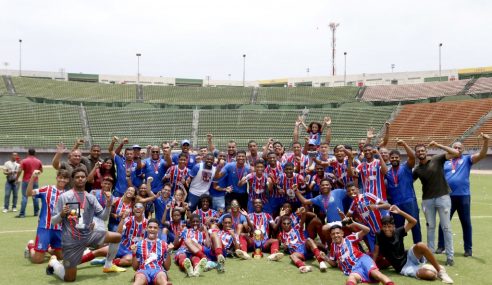 Bahia fica com o título do Baiano Sub-15