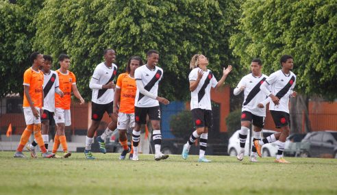 Vasco volta a golear o Nova Iguaçu e está na final do Carioca Sub-17