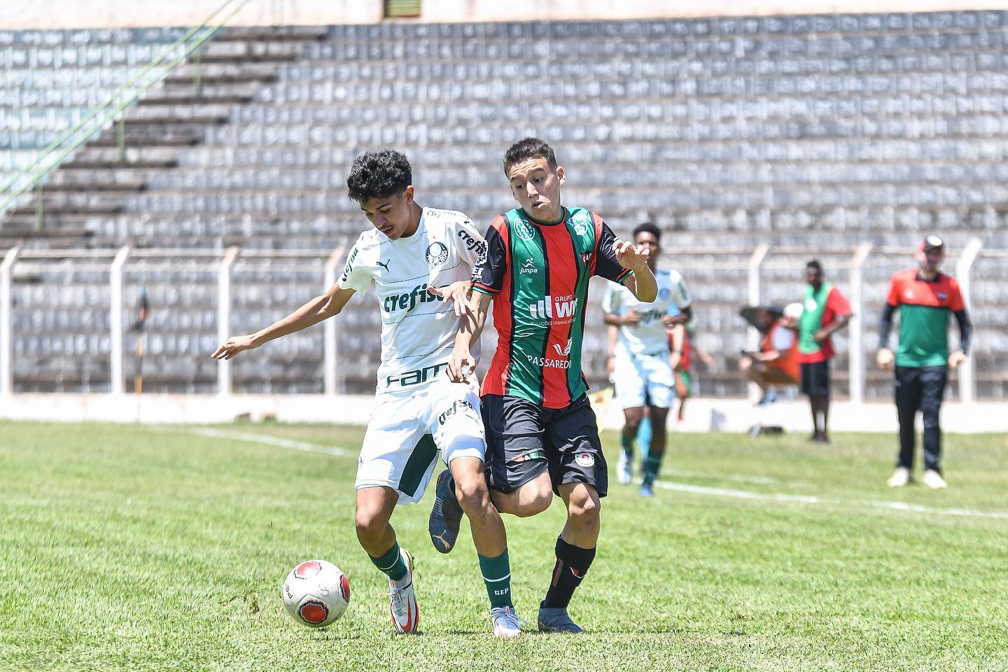 Palmeiras aplica goleada no jogo de ida das oitavas do Paulista Sub-13