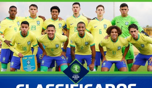 Brasil garante vaga no Mundial Sub-20