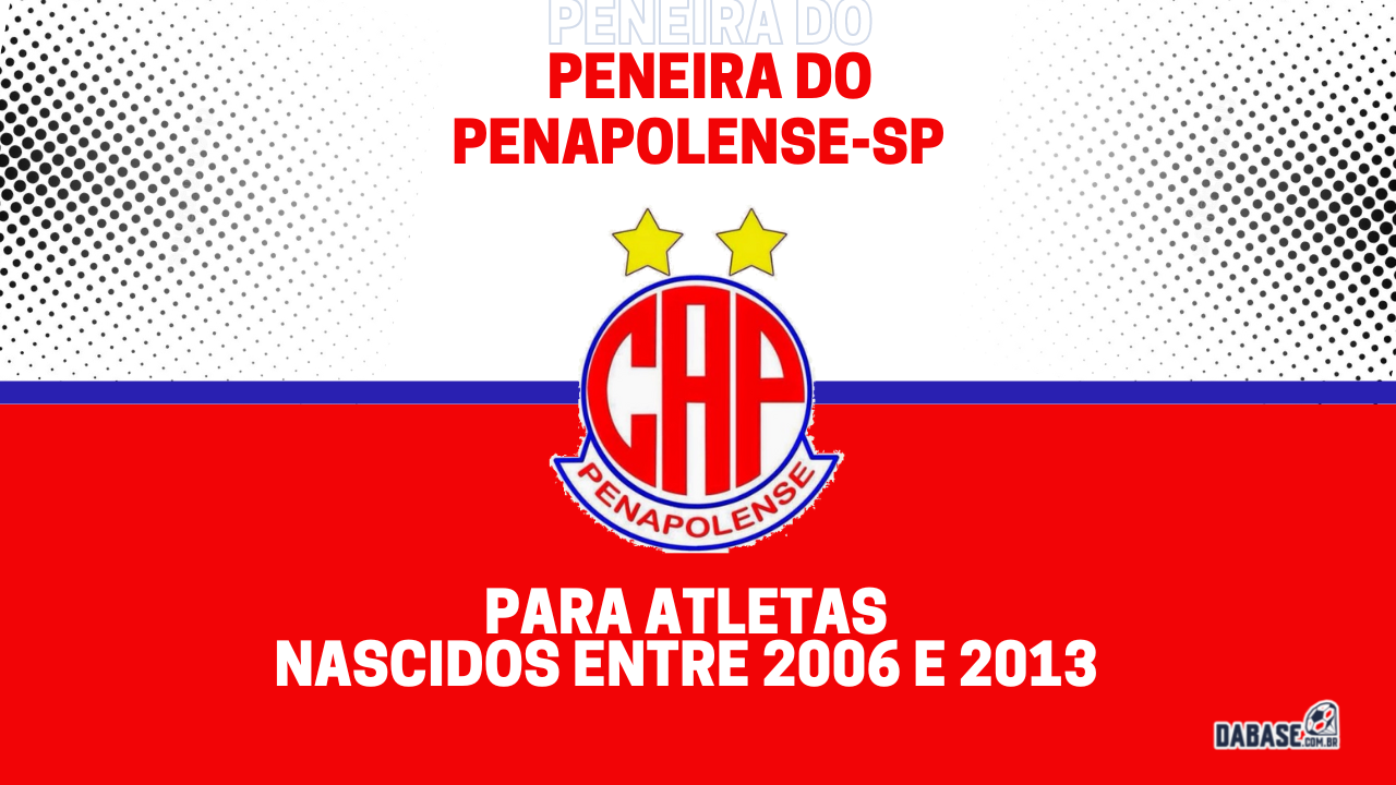 Penapolense-SP realizará peneira para quatro categorias