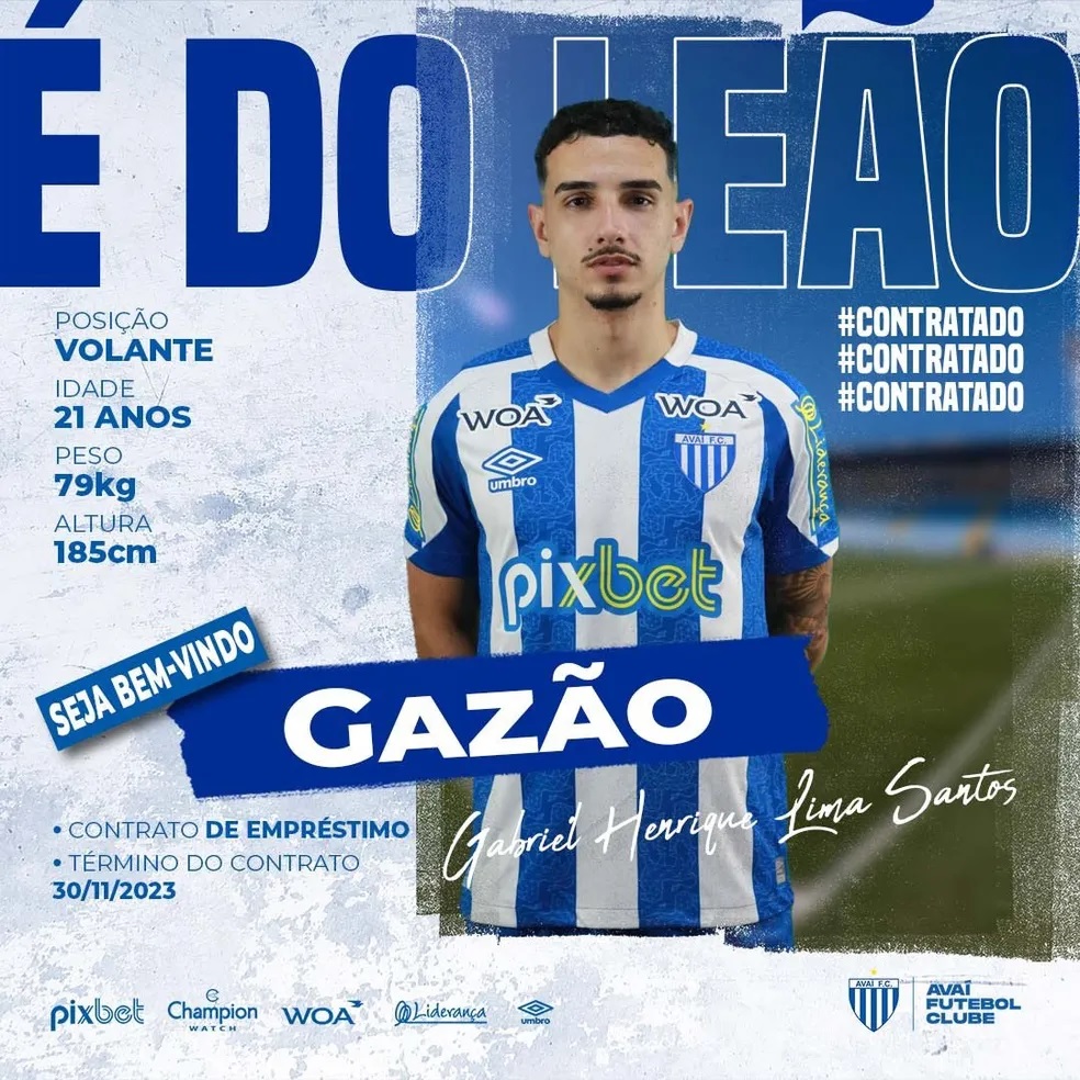 Avaí acerta contratação de volante de 21 anos do Grêmio