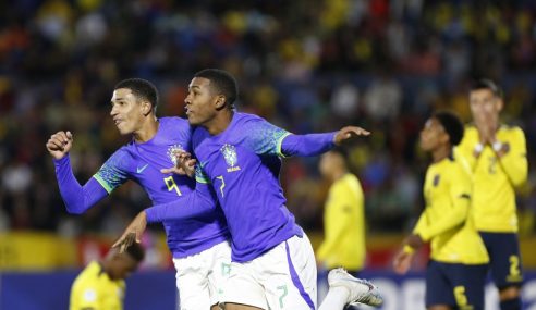 Brasil reage, empata e garante vaga antecipada no Mundial Sub-17