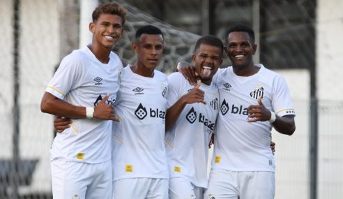 Santos faz 5 a 0 no EC São Bernardo pelo Paulista Sub-20