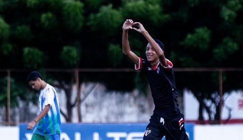 Ferroviário aplica goleada pelo Cearense Sub-17