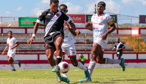 Vasco vence Bangu e segue 100% no Carioca Sub-20