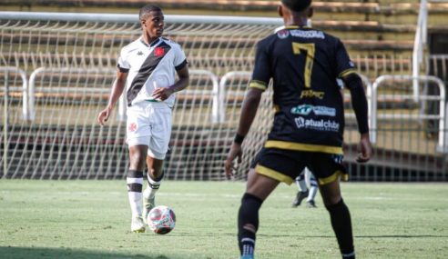 Vasco goleia Volta Redonda e continua líder isolado no Carioca Sub-20