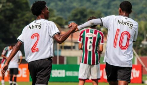 Vasco detona invencibilidade do Fluminense na Copa Rio Sub-15