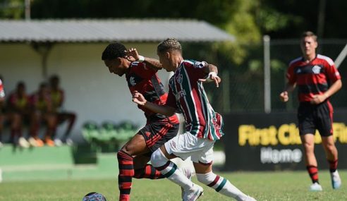 Flu cede empate ao Fla em clássico pelo Carioca Sub-20