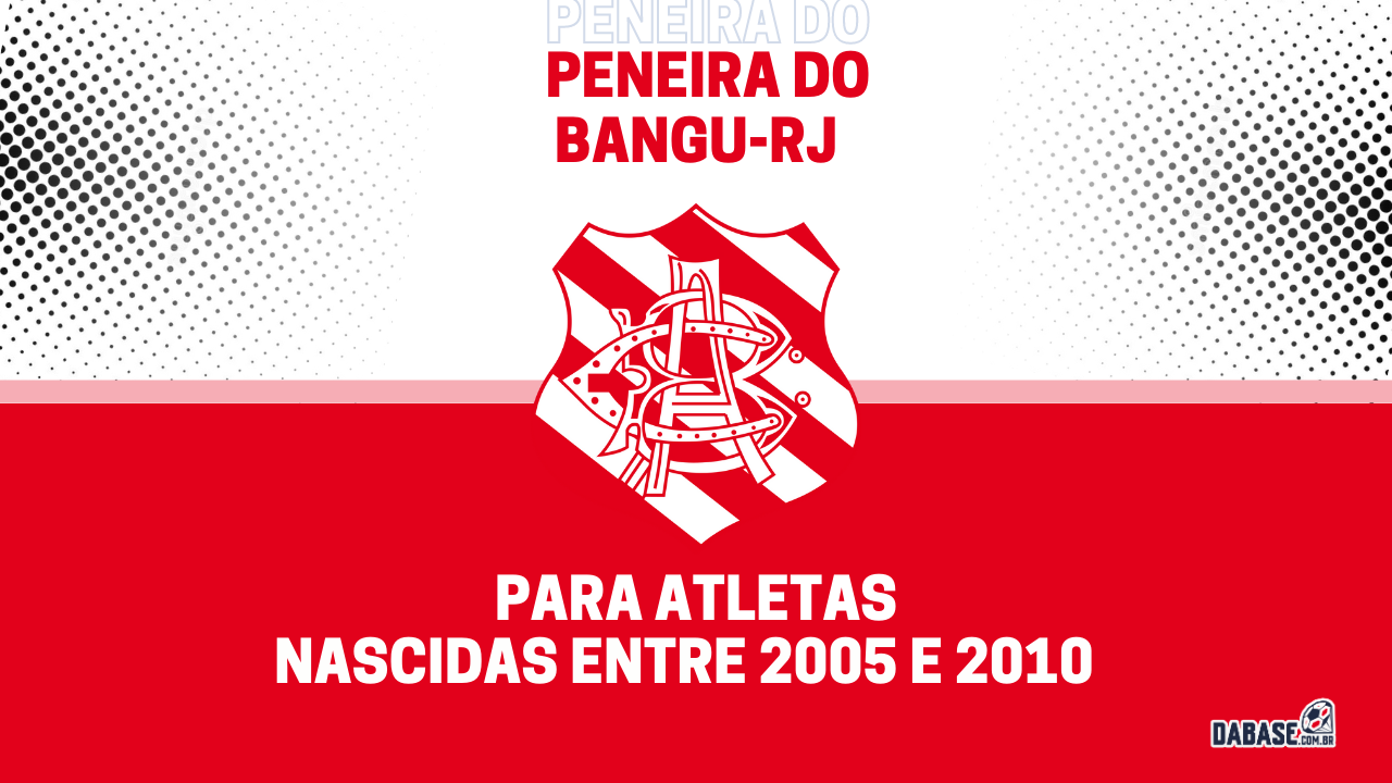 Bangu-RJ realizará peneira para três categorias femininas