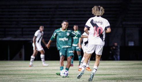 Vasco e Palmeiras empatam na ida da semi da Copa do Brasil Sub-17